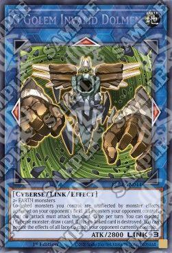 G Golem Dolmen Invalido - Battles of Legend: Crystal Revenge (Secret Rare) [BLCR-044]