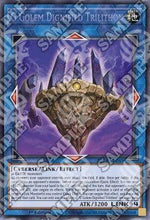 G Golem Trilite Dignitoso - Battles of Legend: Crystal Revenge (Secret Rare) [BLCR-045]