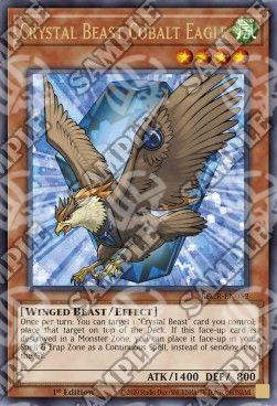Bestia Cristallo Aquila Cobalto - Battles of Legend: Crystal Revenge (Ultra Rare) [BLCR-052]