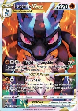 Lucario V ASTRO - SWSH Black Star Promos (Promo) [SWSH-291]
