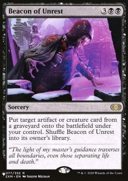 Faro dell'Inquietudine - The List (Rare) [ZNL-77]