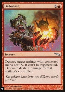 Detonazione - The List (Uncommon) [ZNL-88]