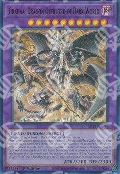 Grapha, Sovrano Drago del Mondo Oscuro - Structure Deck: Dark World (Ultra Rare) [SR13-041]