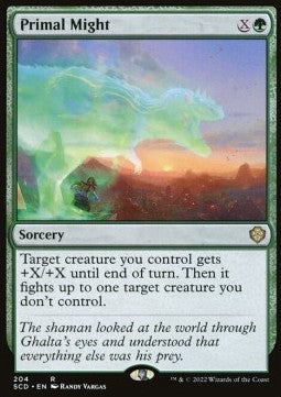 Potenza Primordiale - Mazzi Commander introduttivi (Rare) [SCD-204]