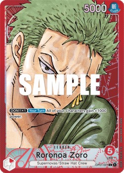 Roronoa Zoro (OP01-001) - Romance Dawn (Alternate Art) [OP01-001]