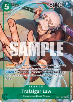 Trafalgar Law (OP01-047) - Romance Dawn (Alternate Art) [OP01-047]