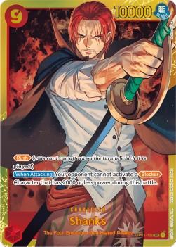 Shanks (OP01-120) - Romance Dawn (Secret Rare) [OP01-120]