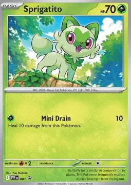 Sprigatito - SV Black Star Promos (Promo) [SVP-001]