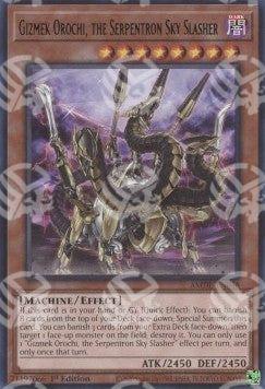 Gizmehk Orochi, il Serpentron Squarcia Cielo - Incredibili Difensori (Rare) [AMDE-048]