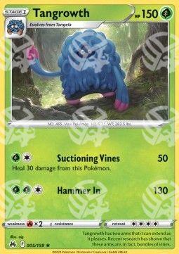 Tangrowth - Zenit Regale (Rare) [CRZ-005]