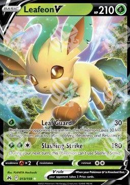 Leafeon V - Zenit Regale (Ultra Rare) [CRZ-013]