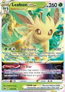 Leafeon V ASTRO - Zenit Regale (Ultra Rare) [CRZ-014]