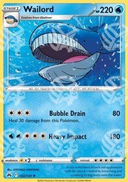 Wailord - Zenit Regale (Rare) [CRZ-032]