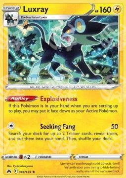 Luxray - Zenit Regale (Rare) [CRZ-044]