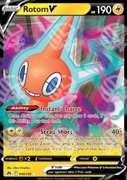 Rotom V - Zenit Regale (Ultra Rare) [CRZ-045]