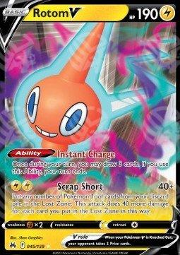 Rotom V - Zenit Regale (Ultra Rare) [CRZ-045]