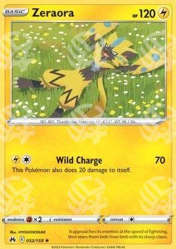 Zeraora - Zenit Regale (Rare) [CRZ-052]