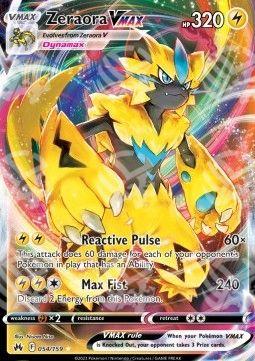 Zeraora VMAX - Zenit Regale (Ultra Rare) [CRZ-054]