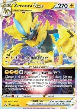 Zeraora V ASTRO - Zenit Regale (Ultra Rare) [CRZ-055]