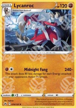 Lycanroc - Zenit Regale (Rare) [CRZ-074]