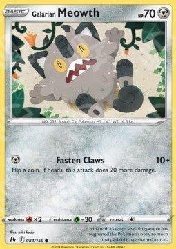 Meowth di Galar - Zenit Regale (Common) [CRZ-084]