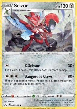 Scizor - Zenit Regale (Rare) [CRZ-086]