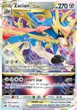 Zacian V ASTRO - Zenit Regale (Ultra Rare) [CRZ-096]