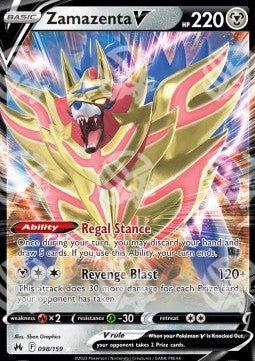 Zamazenta V - Zenit Regale (Ultra Rare) [CRZ-098]