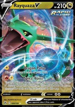 Rayquaza V - Zenit Regale (Ultra Rare) [CRZ-100]
