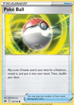 Poké Ball - Zenit Regale (Common) [CRZ-137]