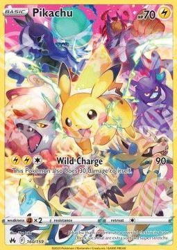 Pikachu - Zenit Regale (Secret Rare) [CRZ-160]