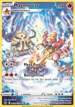 Magmortar - Zenit Regale (Holo Rare) [CRZ-GG03]