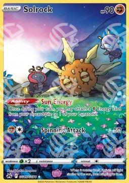 Solrock - Zenit Regale (Holo Rare) [CRZ-GG15]