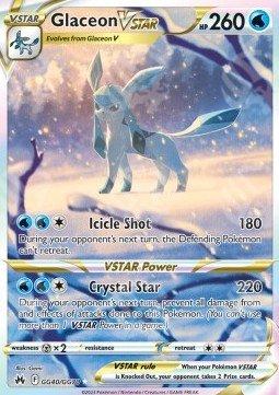 Glaceon V ASTRO - Zenit Regale (Ultra Rare) [CRZ-GG40]