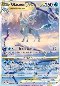 Glaceon V ASTRO - Zenit Regale (Ultra Rare) [CRZ-GG40]