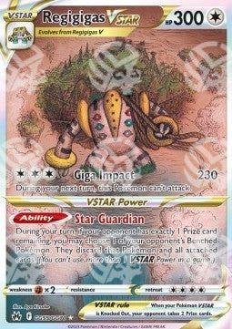 Regigigas V ASTRO - Zenit Regale (Ultra Rare) [CRZ-GG55]