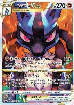 Lucario V ASTRO - SWSH Black Star Promos (Promo) [SWSH-291]