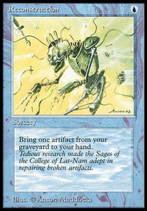 Rigenera Artefatto - Antiquities (Common)