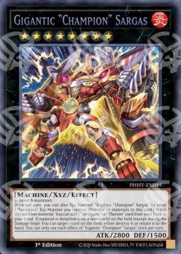 Gigantesco "Campione" Sargas - Photon Hypernova (Secret Rare) [PHHY-045]