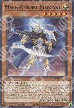 Meck-Cavaliere Cielo Blu - Structure Deck: Beware of Traptrix (Common) [SDBT-018]