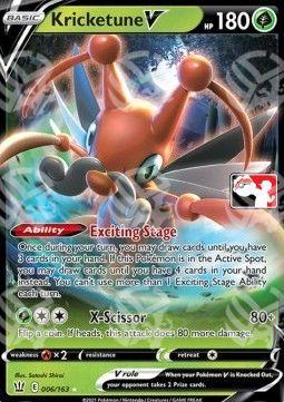 Kricketune V - Play! Pokémon Prize Pack Series One (Promo) [PPS1-BST 006]