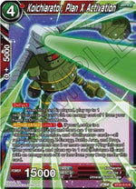 Koichiarator, Plan X Activation - Power Absorbed (Rare) [BT20-012]