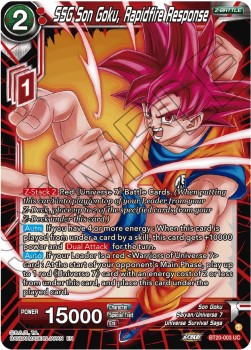 SSG Son Goku, Rapidfire Response - Power Absorbed (Uncommon) [BT20-003]