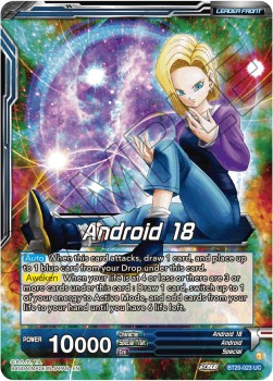 Android 18 // Android 18, Impenetrable Rushdown - Power Absorbed (Uncommon) [BT20-023]