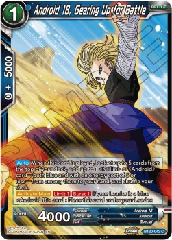 Android 18, Gearing Up for Battle - Power Absorbed (Common) [BT20-042]