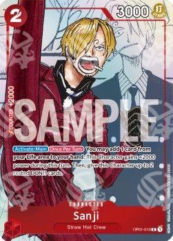 Sanji (OP01-013) - Premium Bandai Products (Rare) [PB-XX-013]