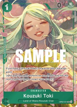 Kouzuki Toki (OP02-031) - Paramount War (Alternate Art) [OP02-031]