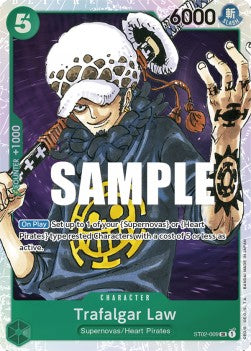 Trafalgar Law (ST02-009) - Reprints (Super Rare) [R-ST02-009]