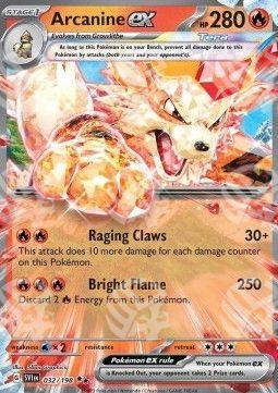 Arcanine ex - Scarlatto e Violetto (Double Rare) [SVI-032]