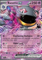 Banette ex - Scarlatto e Violetto (Double Rare) [SVI-088]